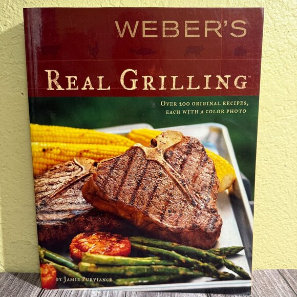 2 WEBER Grill Book of Recipes, Real Grilling, and Art of the Gril Deck – READ - Picture 2 of 12